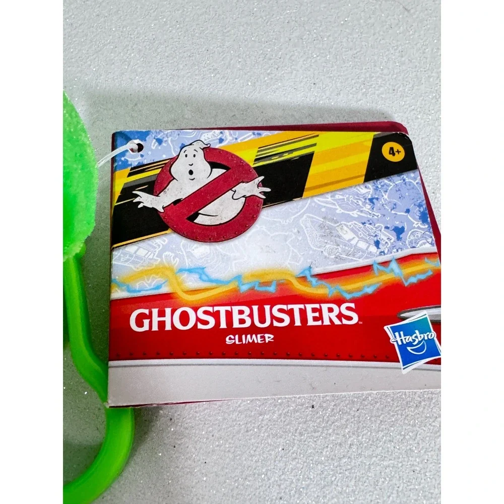 Hasbro Ghostbusters Slimer Plush Keychain Green Ghost Clip On E9791 2020 NWT